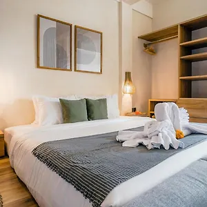 Alaya Homes D - Chic Japandi Loft In Apartment Seminyak (Bali)